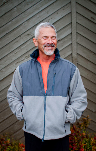 Michael G outdoors in the spring